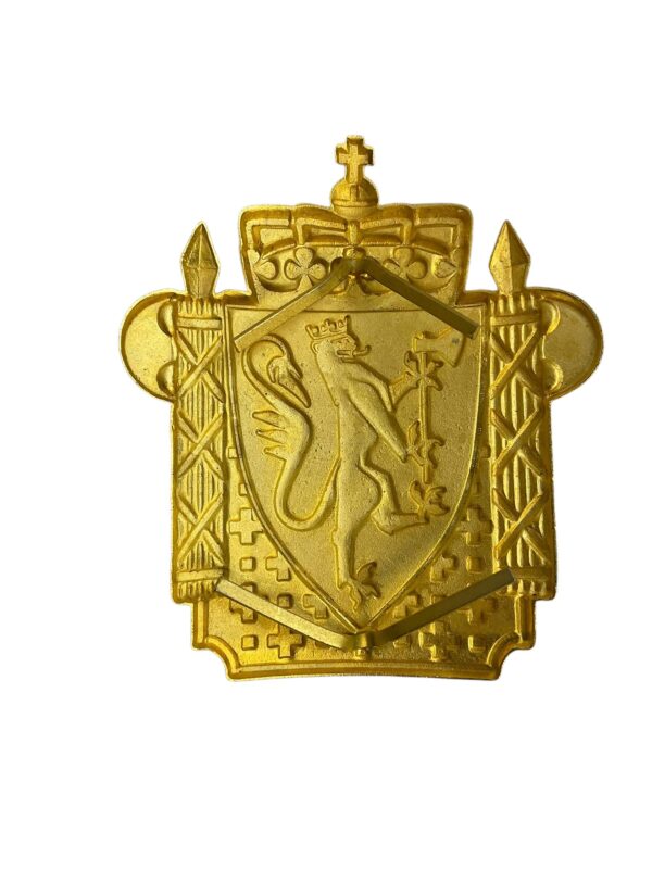 Norwegian Norway Police Cap Badge - Image 2