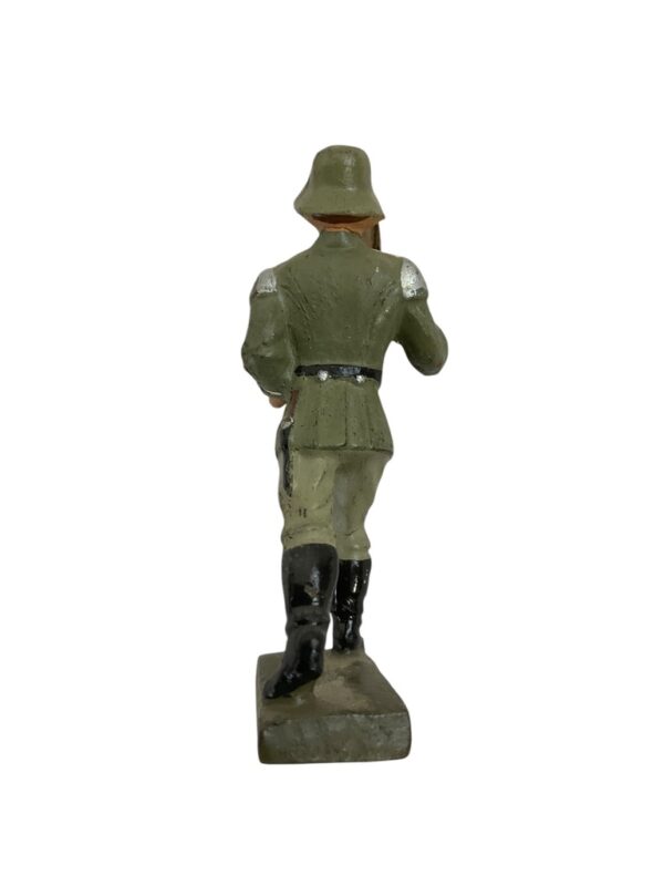 WW2 German Army Heer Bandsman With Cymbals Lineol Toy Soldier - Image 4