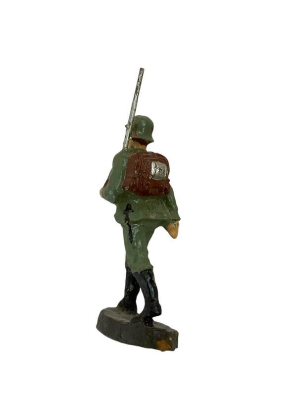 WW2 German Army Heer Rifleman Marching Elastolin Toy Soldier 6