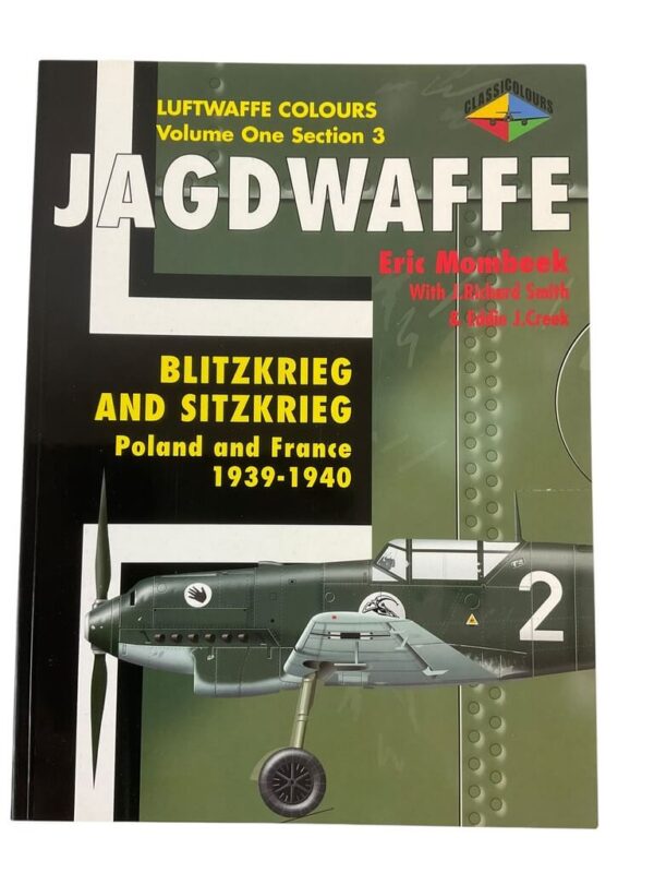 WW2 German Luftwaffe Colours Vol 1 Section 3 Jadgwaffe Used Softcover Reference Book