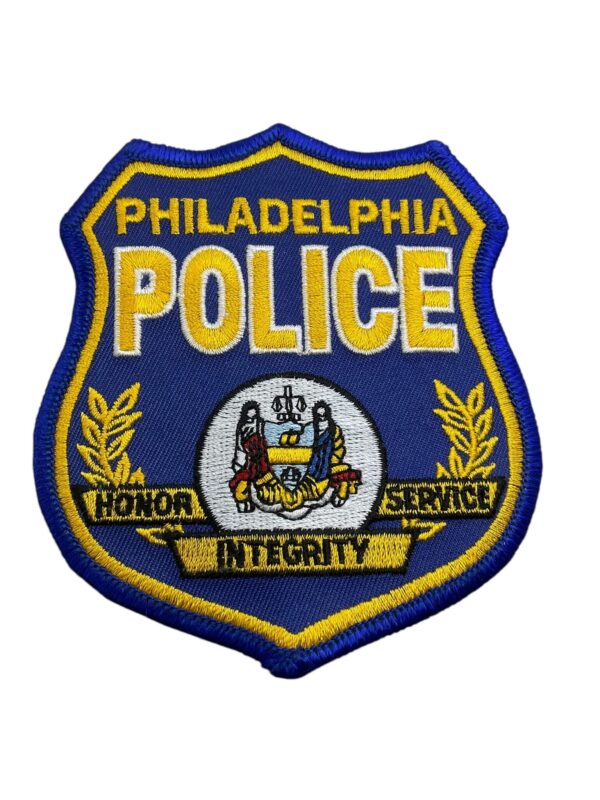 US Philadelphia Pennsylvania Blue Border Police Patch