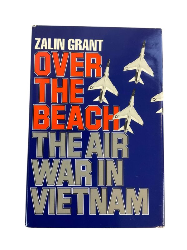 US Vietnam Over the Beach The Air War in Vietnam Hardcover Reference Book