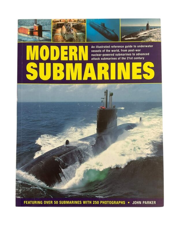 US British Russian Modern Submarines John Parker Softcover Reference Book