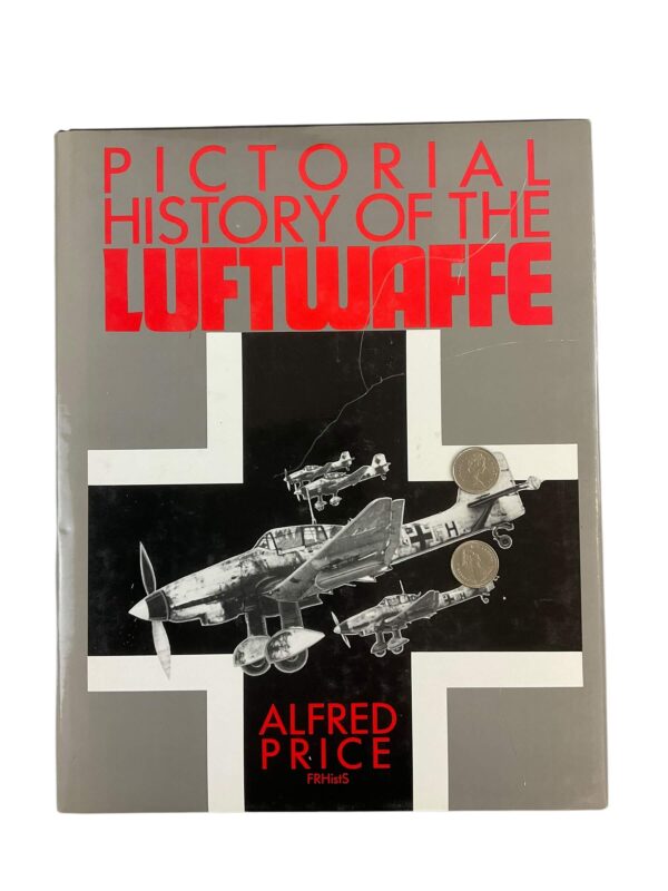 WW2 German The Pictorial History of the Luftwaffe Used Hardcover Reference Book