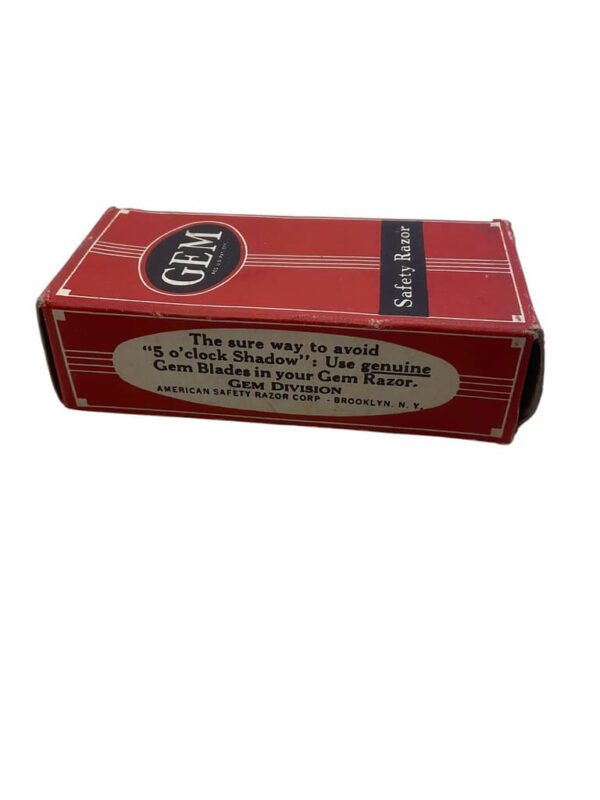 WW2 US Safety Razor in Box GEM Branded - Image 3