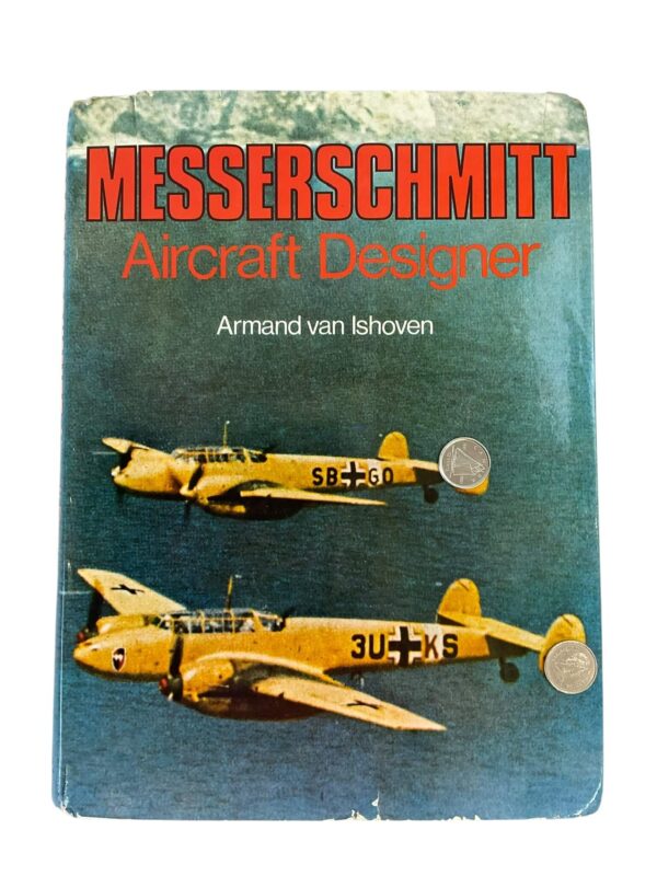 WW2 German Luftwaffe Messerschmitt Aircraft Designer Used Hardcover Reference Book