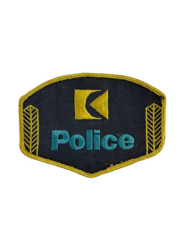 Canadian Pacific CP Rail Yellow Border Police Patch