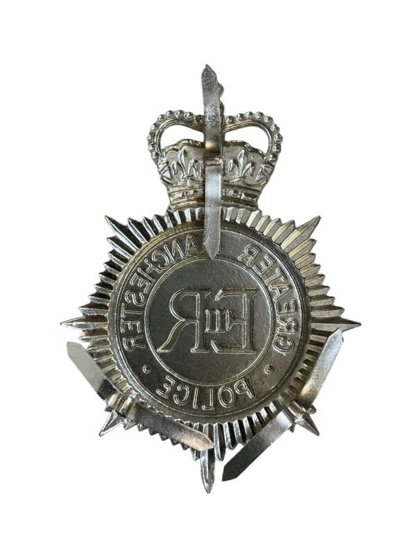 British Greater Manchester Police Helmet Plate - Image 2