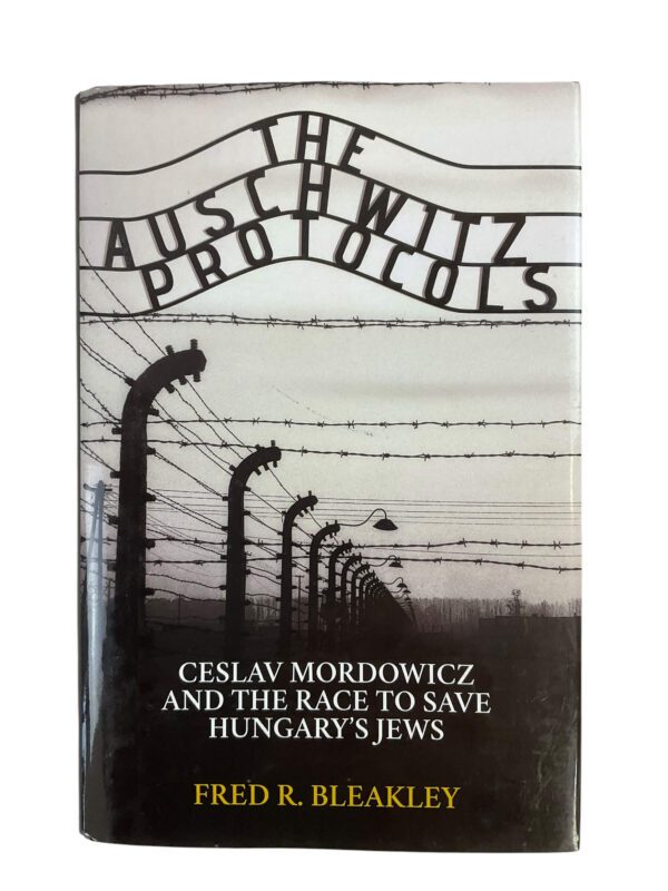 WW2 German The Auschwitz Protocols Used Hardcover Reference Book