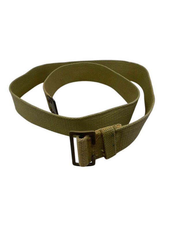 WW2 Canadian Web Belt Size Medium Blancoed