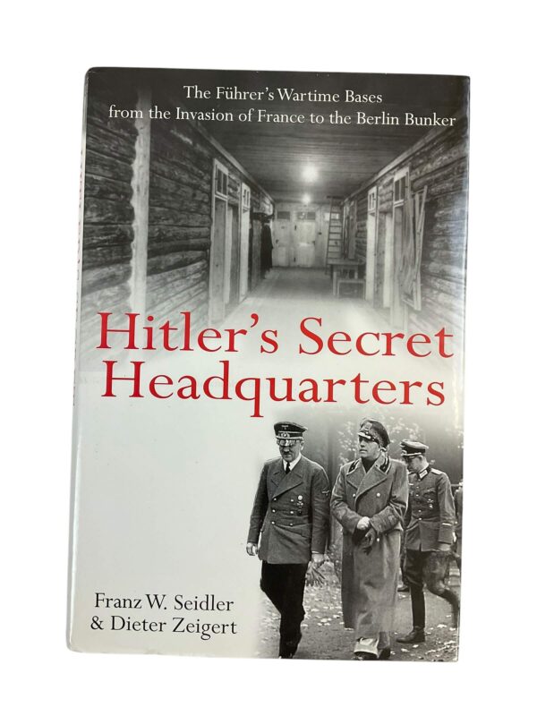 WW2 German Hitler's Secret Headquarters Used Hardcover Reference Book