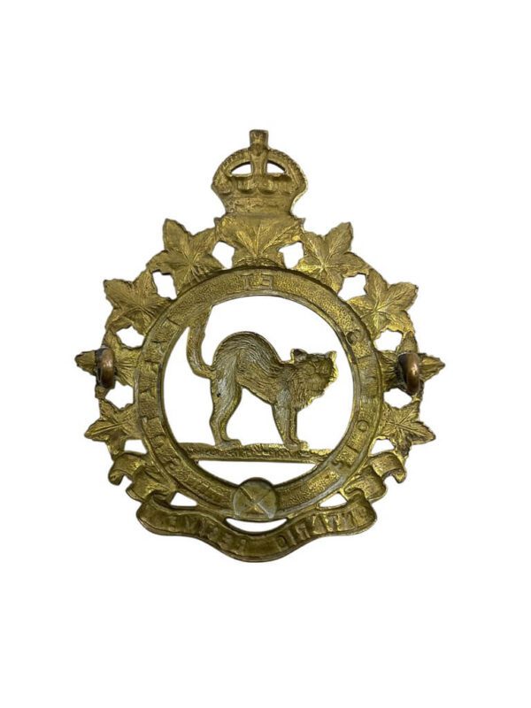 WW2 Canadian Ontario Regiment Cap Badge - Image 2