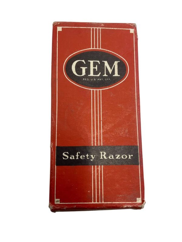 WW2 US Safety Razor in Box GEM Branded - Image 2