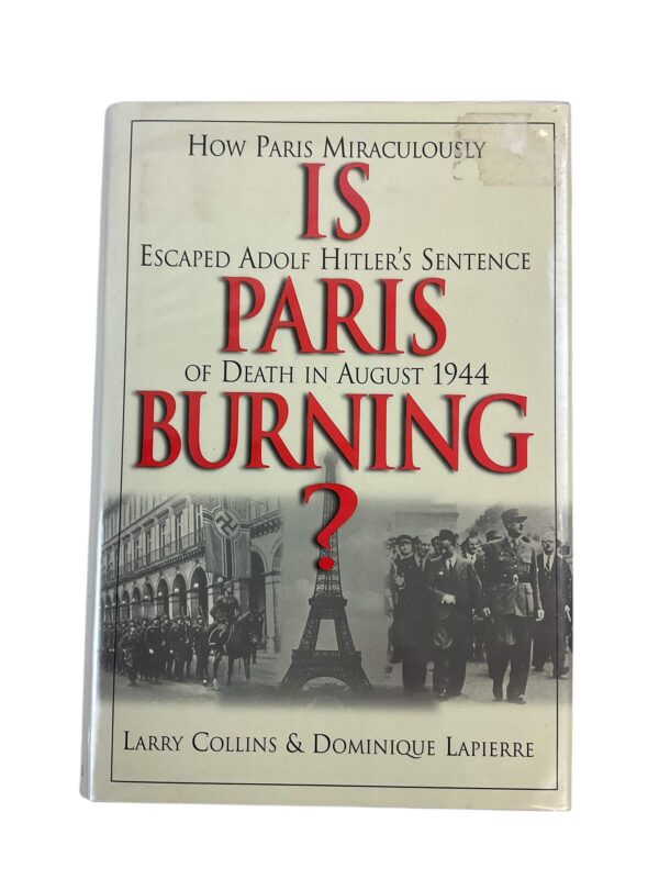 WW2 French Is Paris Burning? Used Hardcover Reference Book