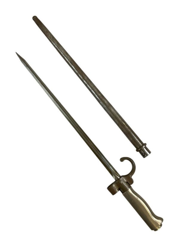 French Army Lebel Model 1886 Bayonet and Scabbard