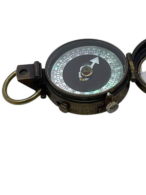 WW1 British BEF Officers Compass in Case Dated 1916 - Image 6