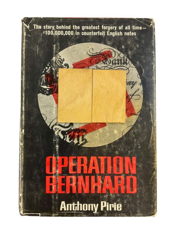 WW2 German Operation Bernhard Used Hardcover Reference Book