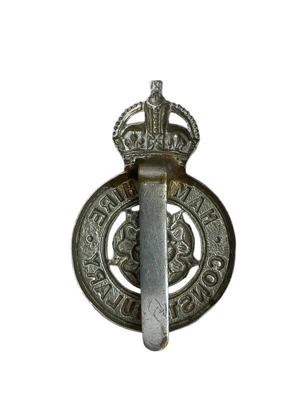 British Hampshire Constabulary Police Cap Badge - Image 2