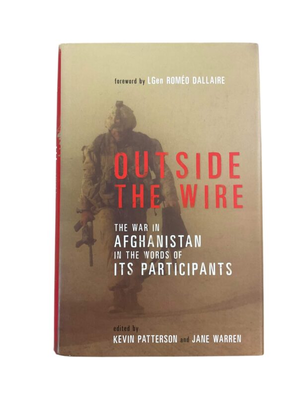 US Outside the Wire The War in Afghanistan Hardcover Reference Book