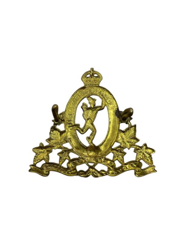 WW2 Canadian Royal Canadian Corps of Signals Cap Badge - Image 2