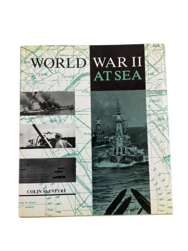 WW2 US British German World War 2 At Sea Used Hardcover Reference Book