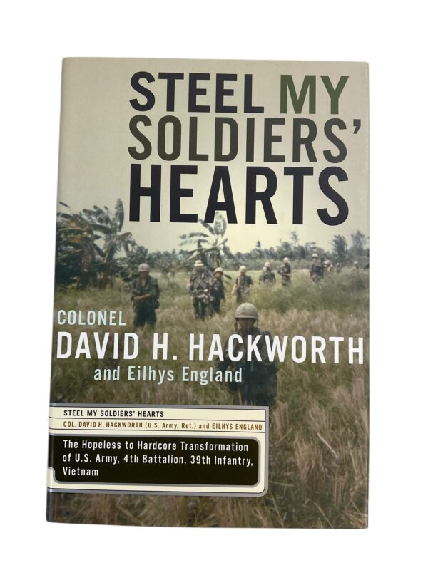 Vietnam War US 39th Infantry Steel My Soldiers Hearts Reference Book