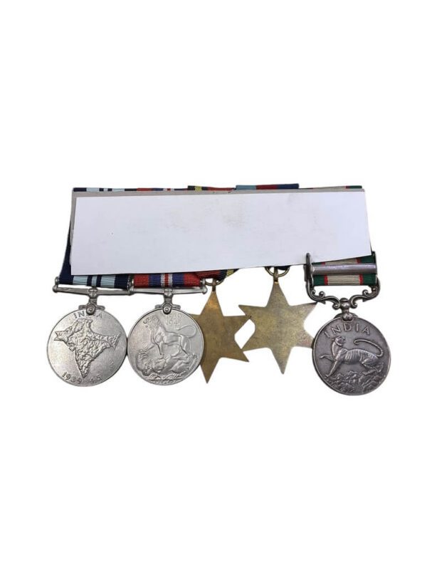 WW2 British Gurkha Medal Grouping Named 12493 Singh