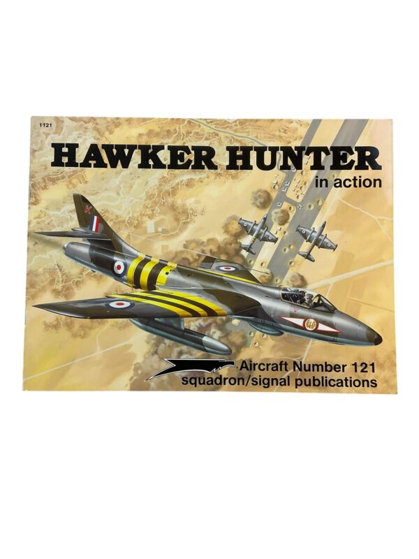 British RAF Hawker Hunter Squadron Signal Aircraft Number 121 Reference Book