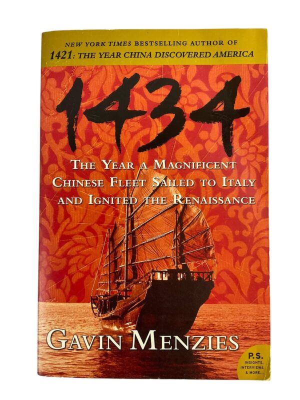 1434 The Year A Magnificent China Fleet Sailed to Italy Softcover Reference Book