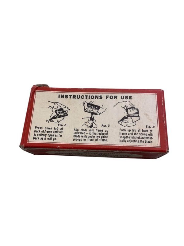 WW2 US Safety Razor in Box GEM Branded - Image 5