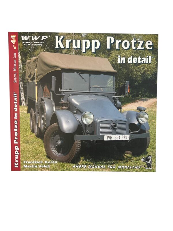 WW2 German Krupp Protze WWP No 44 New Softcover Reference Book