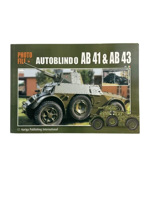 WW2 Italian Autoblindo AB 41 and AB 43 Used Softcover Reference Book