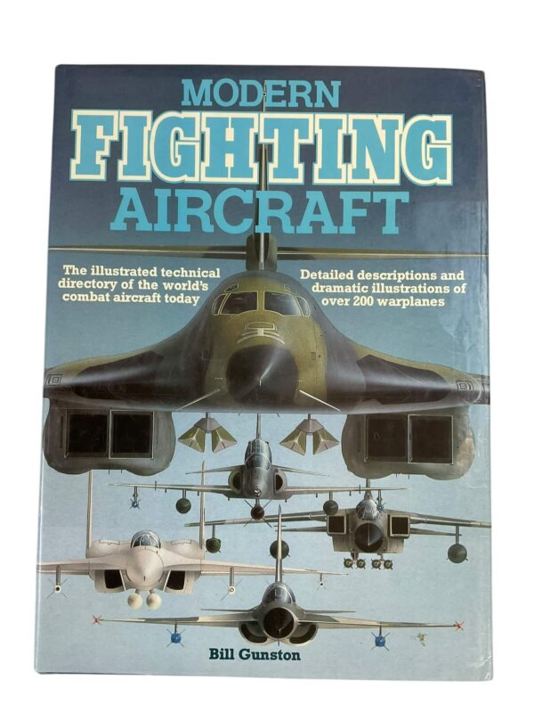 Modern Fighting Aircraft Warplanes Bill Gunston Hardcover Reference Book