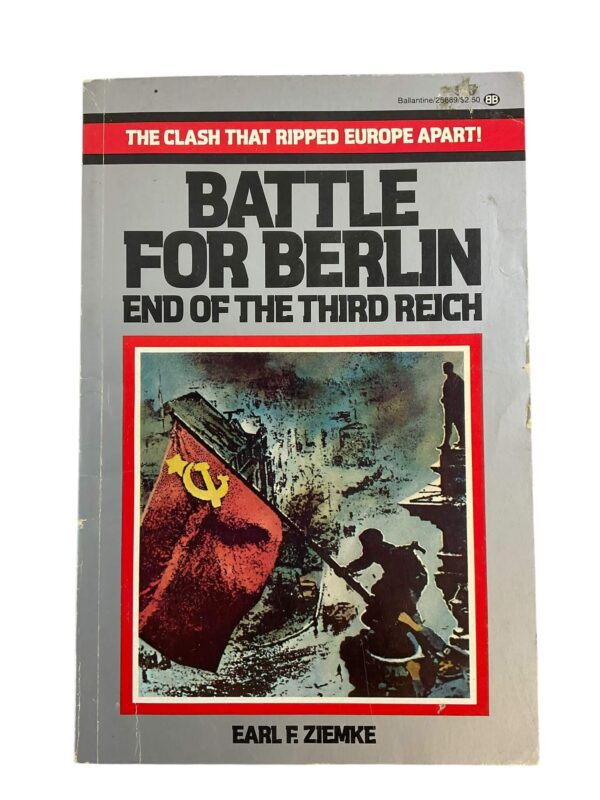 WW2 Russian Soviet Battle for Berlin End of the Third Reich Ballantines Used Softcover Reference Book