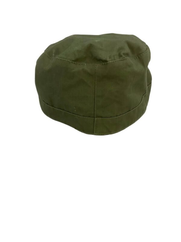 US Army Korean War M-1951 Pattern OD Green Cotton Field Cap Size 6 3/4 - Image 2