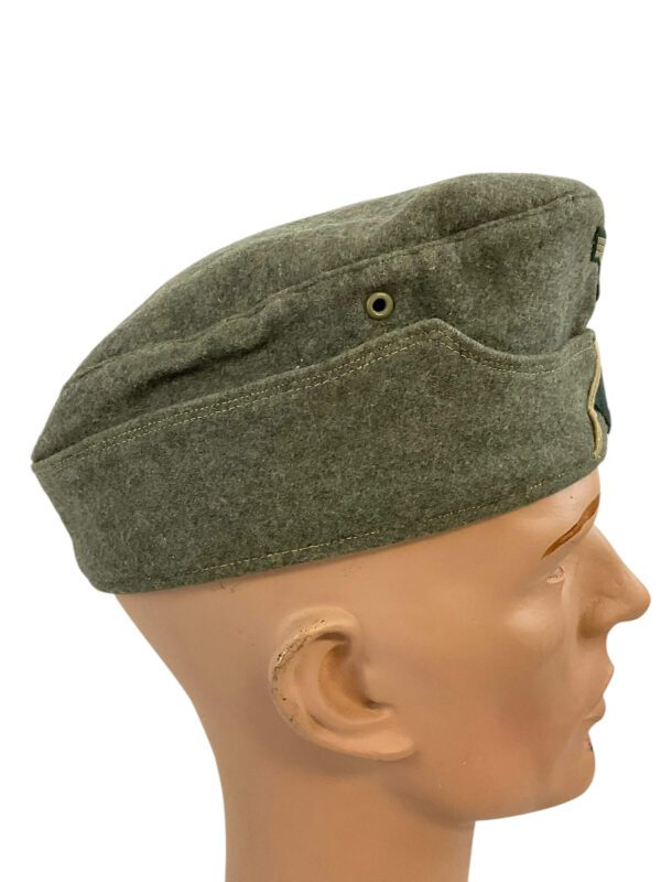 WW2 German Army Heer M34 Overseas Cap With Soutache Size 56