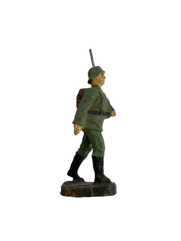 WW2 German Army Heer Rifleman Marching Elastolin Toy Soldier 6