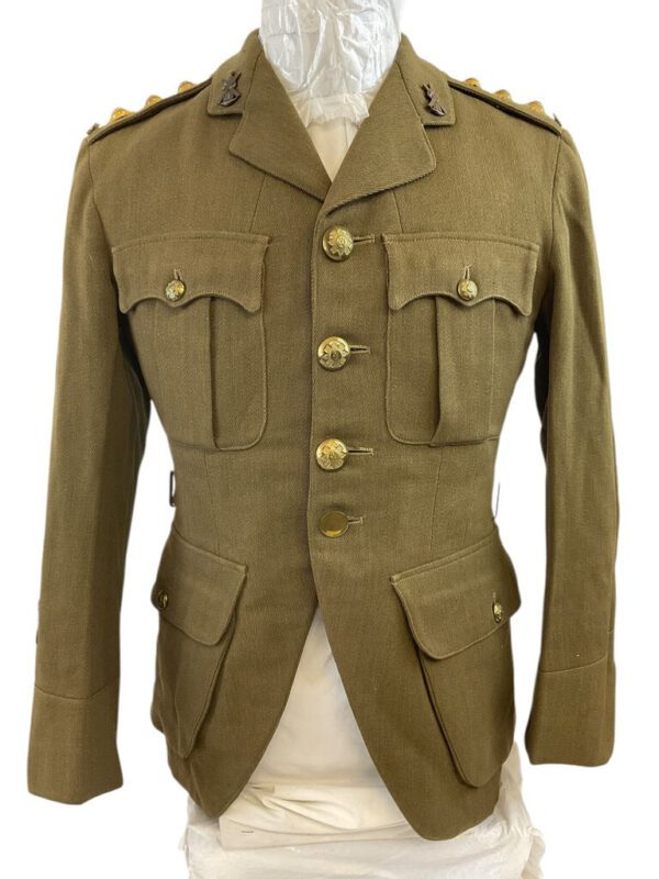 WW2 Canadian Black Watch Officers Service Dress Jacket Named