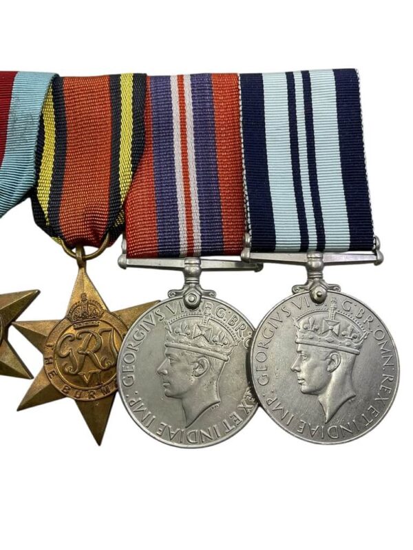 WW2 British Gurkha Medal Grouping Named 12493 Singh