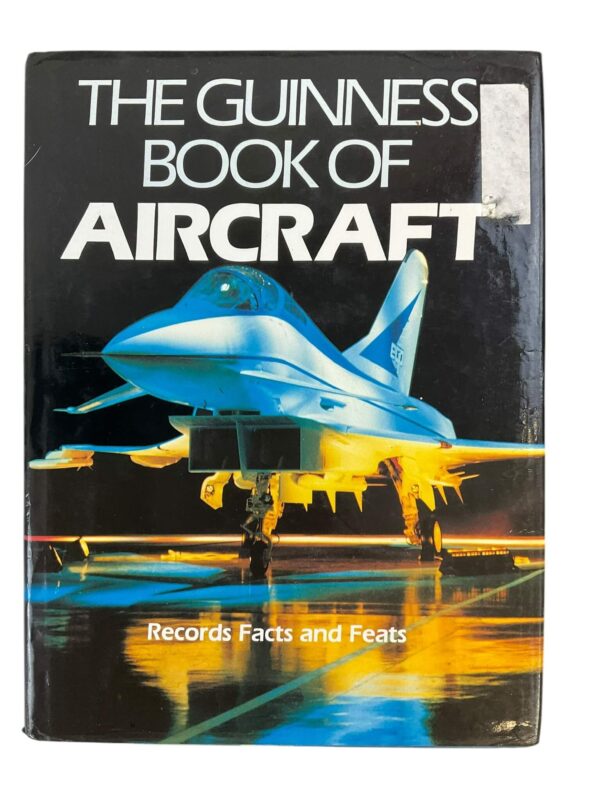 The Guinness Book of Aircraft Records Facts and Feats Used Hardcover Reference Book