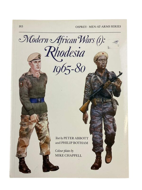 Modern African Wars 1 Rhodesia 1965 to 80 Osprey Men At Arms No 183 New Softcover Reference Book