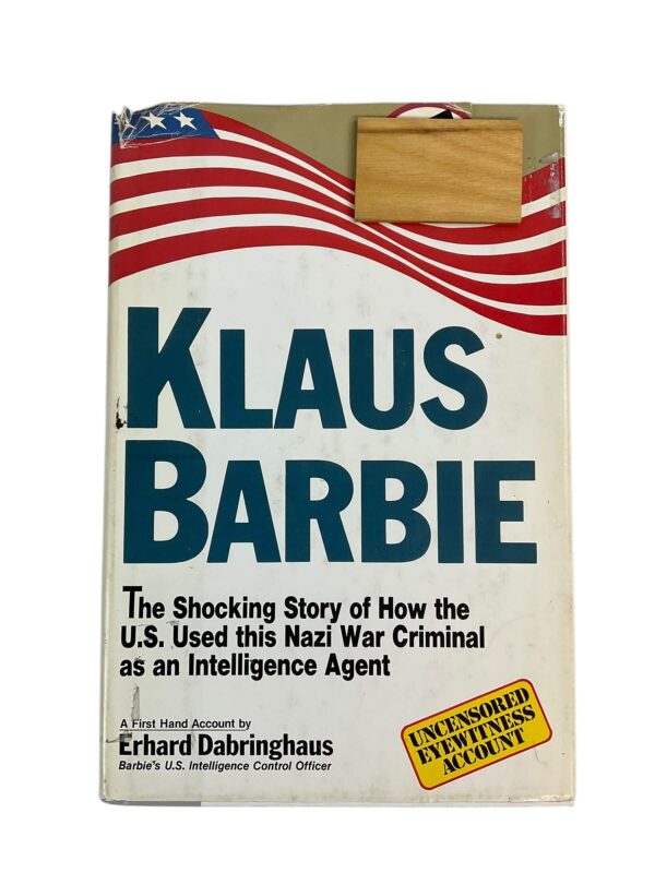 WW2 German Klaus Barbie Used Hardcover Reference Book