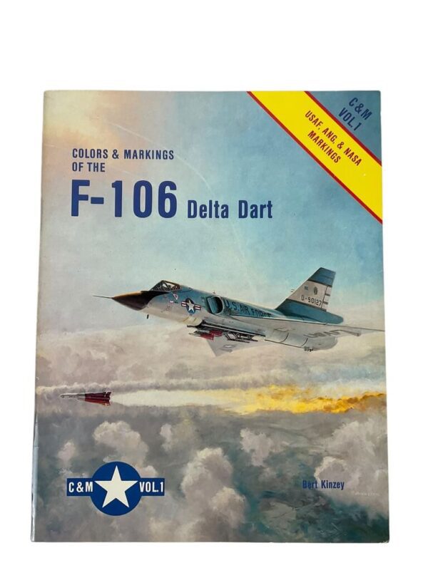 US USAF Colours and Markings of the F-106 Delta Dart Vol 1 Used Softcover Reference Book