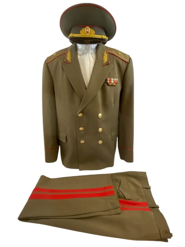 Cold War Era Soviet Russian Generals Uniform With Cap And Pants