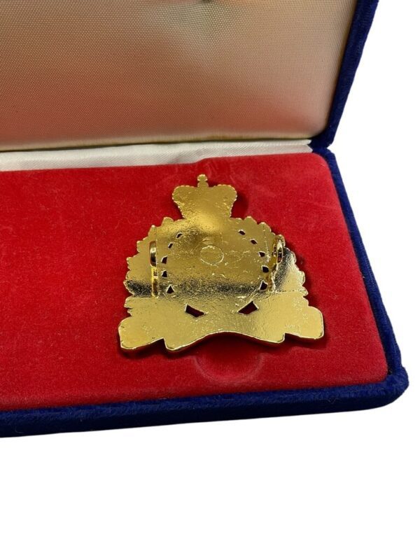 Royal Canadian Mounted Police RCMP and Nova Scotia Police Commemorative Cap Badge Set - Image 3