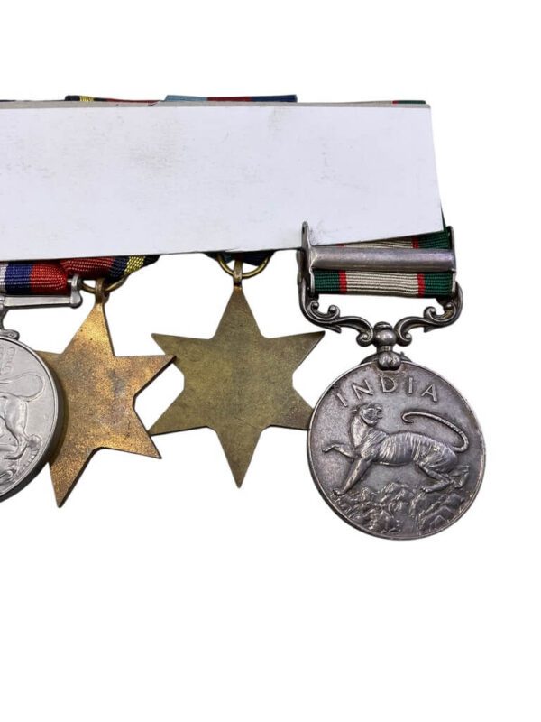 WW2 British Gurkha Medal Grouping Named 12493 Singh