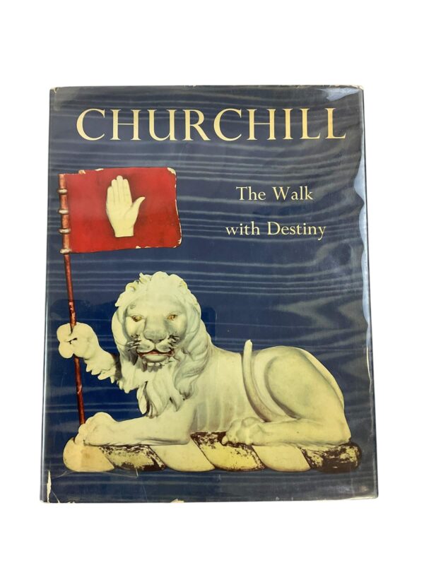 WW2 British Churchill The Walk of Destiny Used Hardcover Reference Book