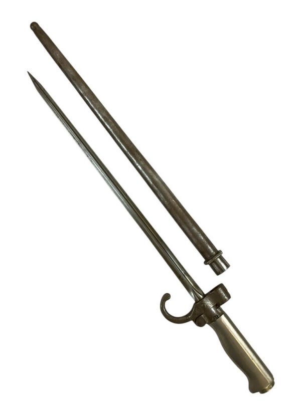 French Army Lebel Model 1886 Bayonet and Scabbard