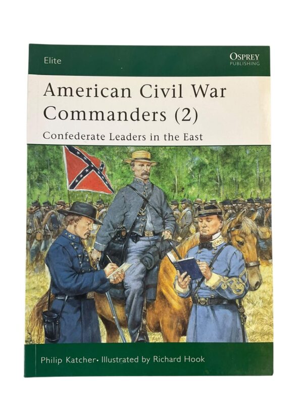 US American Civil War Commanders (2) Osprey Elite No 88 Used Softcover Reference Book