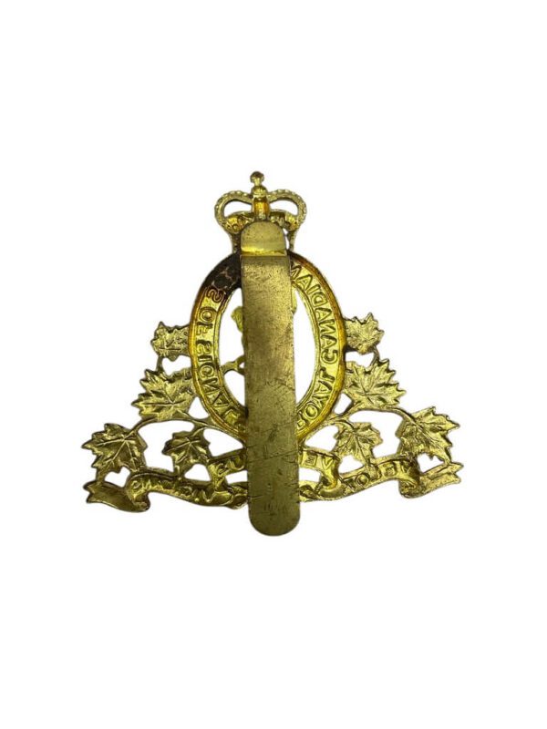 Canadian Forces Royal Canadian Corps of Signals Cap Badge - Image 2